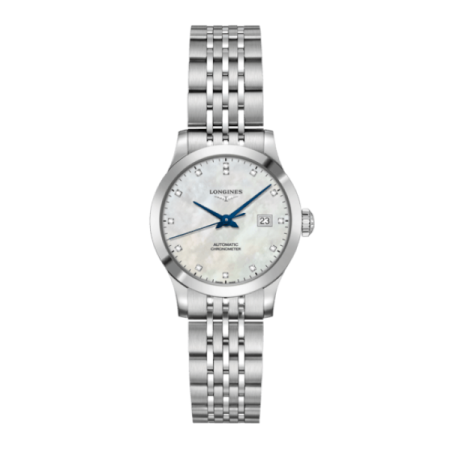 Longines Record Mother Of Pearl Diamond