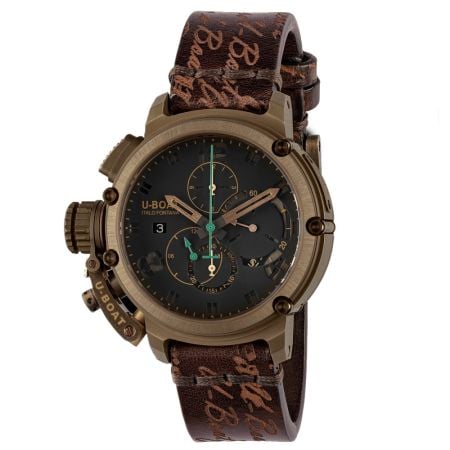 U-Boat Chimera Sapphire Green Chrono Bronze - D