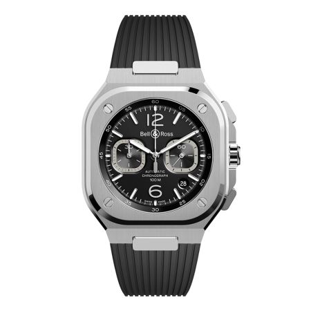 Bell & Ross Watch BR 05 Chrono Black Steel