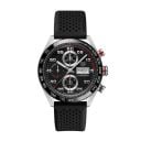 TAG Heuer Carrera Automatic Chronograph 44mm Black Rubber