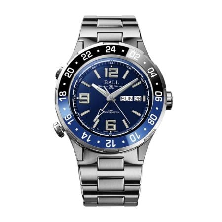 Ball Roadmaster Marine GMT Blue & Black Ceramic 40mm Limited Edition