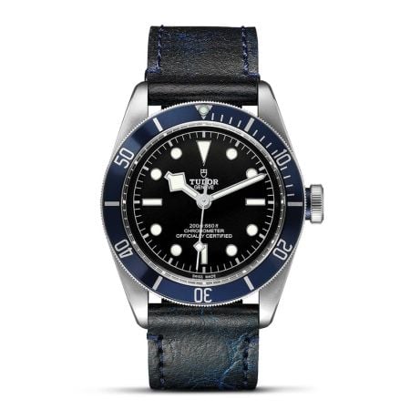 TUDOR Black Bay Leather Black 41mm Gents Automatic