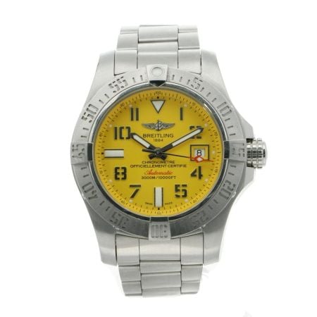 Breitling Avenger II Seawolf 45 Cobra Yellow