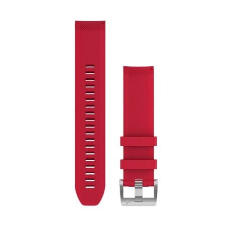 Plasma Red Silicone Strap