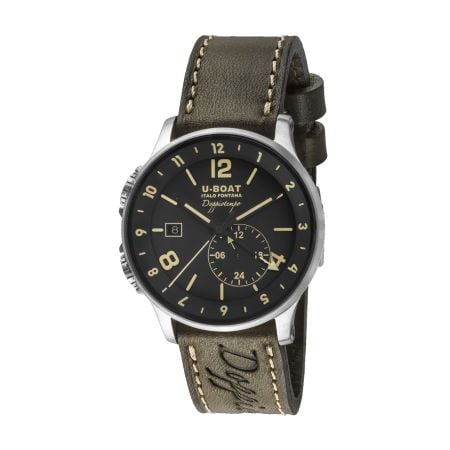 U-Boat 1938 Doppiotempo Black 43mm - D