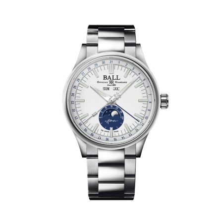 Ball Engineer II Blue Moon Calendar 40mm White Limited Edition