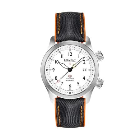 Bremont Martin Baker II White 43mm Orange Barrel MBII