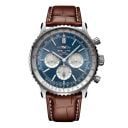 Breitling Navitimer B01 Blue Dial 46mm Brown