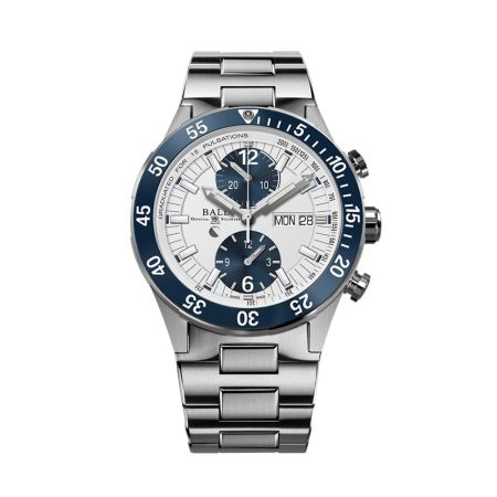 Ball Roadmaster Rescue Chronograph 41mm White/Blue