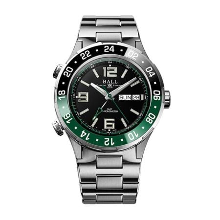 Ball Roadmaster Marine GMT Green & Black Ceramic 40mm Limited Edition