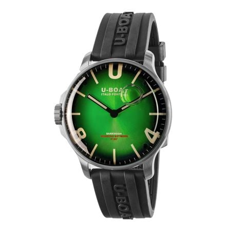 U-Boat Darkmoon 44mm Green Stainless Steel Soleil