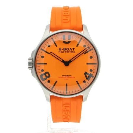 U-Boat Darkmoon 44mm Orange Rubber