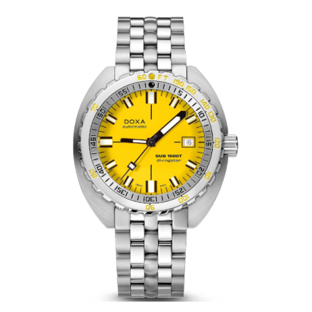 DOXA SUB 1500T Divingstar Yellow Watch