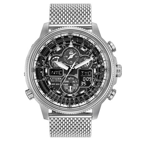 Citizen Eco-Drive Navihawk A-T Stainless Steel 48mm