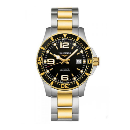 Longines Hydroconquest Automatic Black & Gold