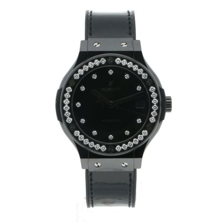 Hublot Classic Fusion Shiny Ceramic 38mm Diamonds