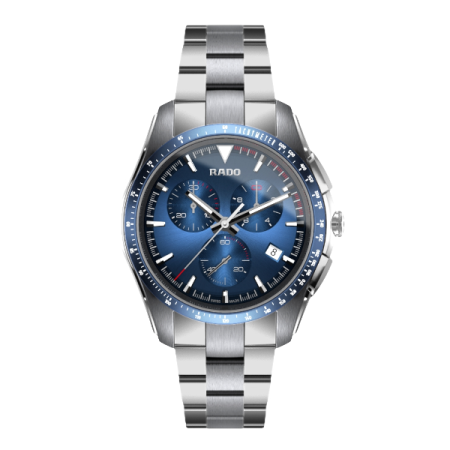 Rado HyperChrome Chronograph Stainless Steel Blue Gents