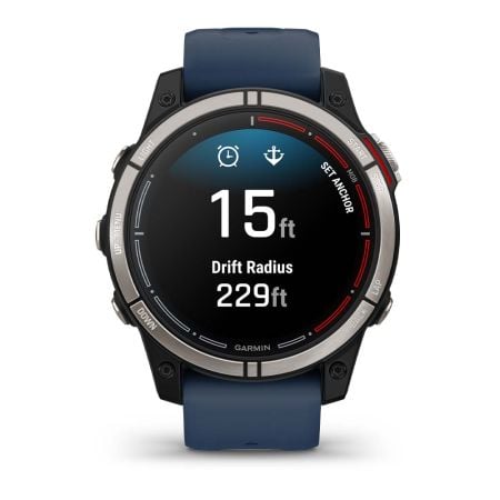 Garmin Quatix 7 – Sapphire AMOLED Edition With Dark Blue Band