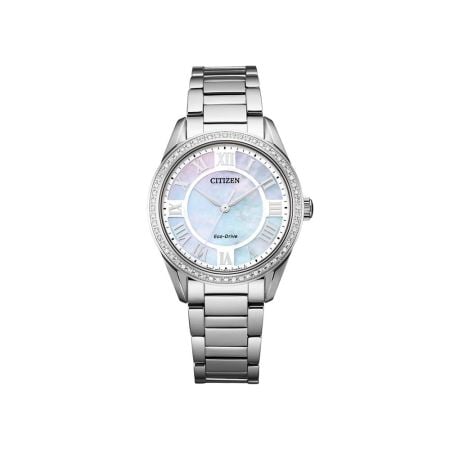 Citizen Eco-Drive Arezzo Diamond Mother-of-Pearl