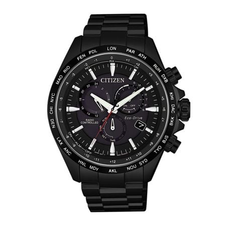 Citizen Perpetual Chrono A.T Black Ion Plated Steel