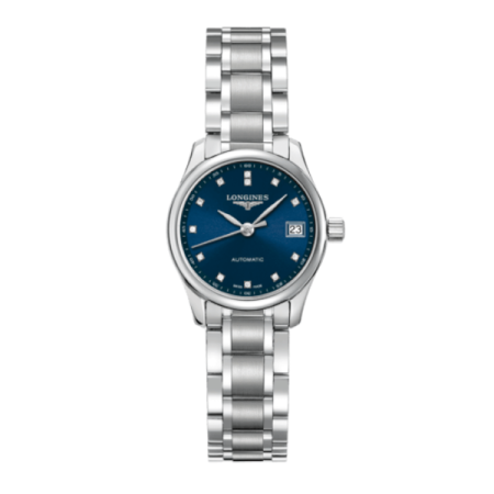 Longines Master Diamond Set Blue