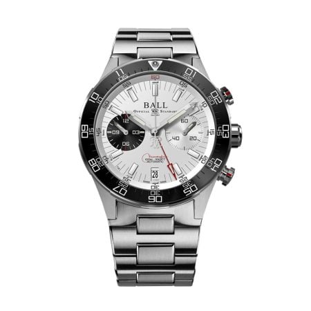 Ball Roadmaster M Chronograph 41mm Silver