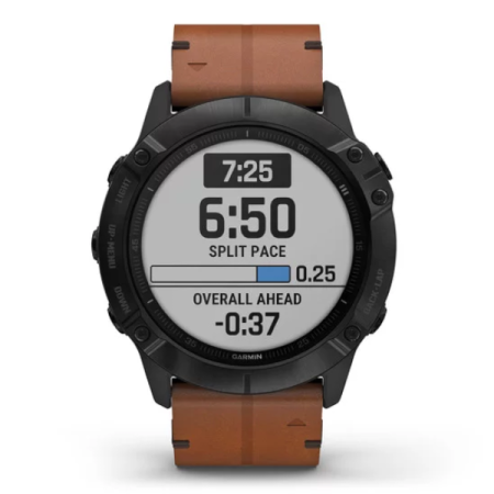 Garmin Fenix 6X Pro, Black With Black Band - D