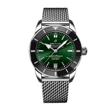 Breitling Superocean Heritage B20 Automatic 42 Stainless Steel Green