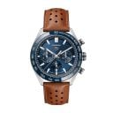 TAG Heuer Carrera Automatic Chronograph Blue 44mm Leather